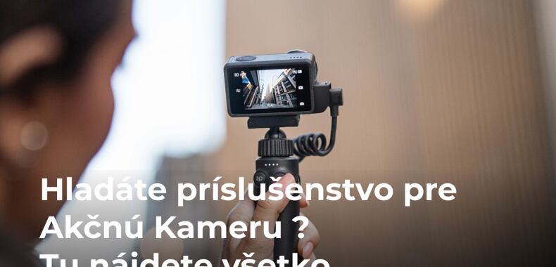 Ako si vybrať správne príslušenstvo pre akčnú kameru | GoPro | DJI Osmo Action | Xtreme.sk